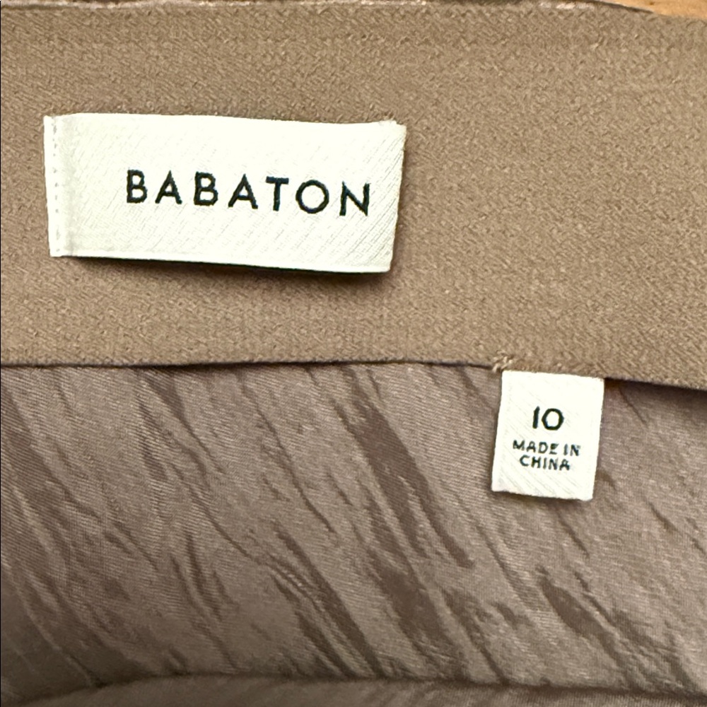 EUC Babaton
Slip Satin Maxi Skirt Taupe - Picture 3 of 5
